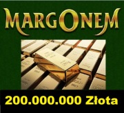 MARGONEM MAJUNA GOLD 200M 200.000.000 ZŁOTA GOLDA ZŁOTO PUBLICZNY SERWER