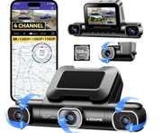 Kamera samochodowa wideorejestrator Azdome M660 4K 4 Kamery parkowania