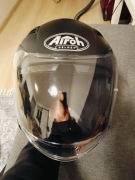 KASK MOTOCYKLOWY SZCZĘKOWY MODUŁOWY AIROH EXECUTIVE COLOR BLACK MATT