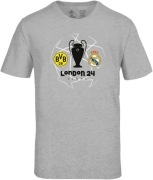 Borussia Dortmund Koszulka Mężczyźni Bvb T-shirt Uefa Cl Finał 2024 XL