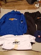 Dresy, koszulka i czapka są nie używane