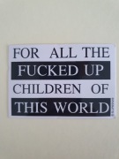 SUPREME  For All The SS10 Naklejka