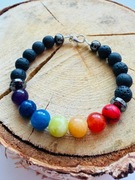 Bransoletka damska wyjątkowa z kamieni naturalnych na prezent amulet 