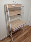 biurko z półkami i szufladami, 80x150cm, toaletka, regał