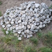 Kostka granitowa 7cm rozbiórkowa