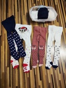 Zestaw rajstop dziewczęcych – 11 par - rozmiar 74–80