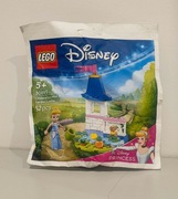 LEGO 30695 Disney Miniaturowy zamek Kopciuszka z ogrodem -Kopciuszek