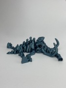 Zabawka Figurka Mamut metaliczny niebieski