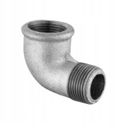 KOLANO KOLANKO ŁUK GZ 90° 3/4" NYPLOWE DN20 OCYNK ŻELIWO WZ