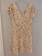 Sukienka Orsay masełkowa w kwiatki roz. 36 S 