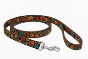 Ręcznie szyty, wytrzymały smycz dla psa – 5 m. Różne rodzaje grafiki.