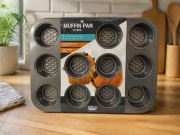 Forma do muffinek 12 kształtów czarna