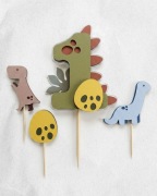 Ręcznie robiony topper na tort - 1 urodziny - zestaw 4 szt 28cm