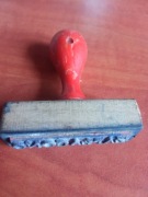 Stara pieczątka PRL zapłacono.