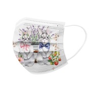 MASECZKI JEDNORAZ 3W CE wielkanoc 2 zające