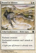 MTG Modern Masters: Bound in Silence FOIL