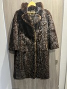 Futro z norek kolor czekoladowy Saga Mink From Scandinavia rozmiar M/L