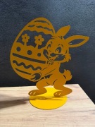 Zając wielkanocny ozdoba na święta stroik do domu na zewnątrz 