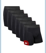 Danish endurance, 6 pak- bokserki męskie, bawełna, rozmiar L