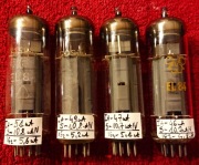 4 szt KWADRA EL84 6bq5 RFT DDR Push-pull GAIN 95%