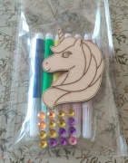 Magnes Jednorożec do Malowania – Hand Made pisaki gratis