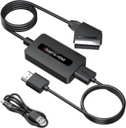 SUNNATCH SCART do HDMI – Konwerter z kablami HDMI i SCART