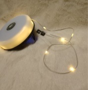 Lampa kempingowa 2 w 1 USB łańcuch świetlny na kemping, 10 m