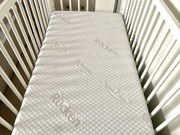 Dwustronny materac dziecięcy premium Rucken Aero Silver Care 120x60