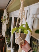 Makrama kwietnik różne wzory 