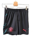 Spodenki dziecięce sportowe piłka nożna granat Manchester City PUMA /164
