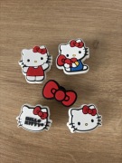 5 szt przypinek Crocs jibbitz hello Kitty