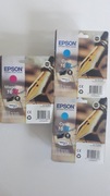 Tusze Epson 16XL oryginalne Cyanx2 i Magentax1