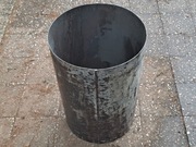 Rura stalowa 420 x 2 mm - walec przepust zbiornik grill kominek koza