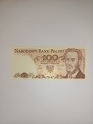Banknot 100zł 1986