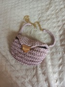 Torebka nerka na szydełku handmade 