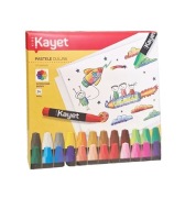 pastele olejne komplet 24, olejne pastele 24