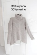 30%alpaka 30%wełna bez wad Rabens Saloner, L/M