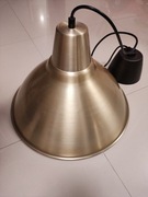 Sprzedam lampę sufitową metalowa, złota, ikea 38cm