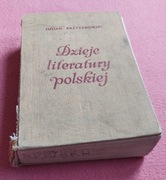 Dzieje literatury polskiej - Julian Krzyżanowski 1969 PRL ANTYKWARIAT 