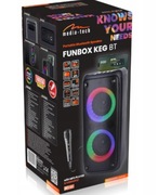 Przenośny głośnik BT FUNBOX MT3181 Bluetooth 5.0 EDR KARAOKE MP3 microSD
