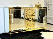 Komoda glamour złota