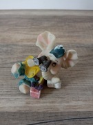 Figurka ceramiczna słoń z  lornetką 