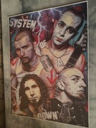 plakat na płótnie zespołu muzycznego system of a down