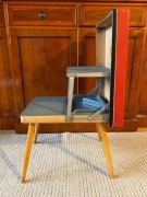 Stare Krzesło Schody Drabina Pufa DDR PRL