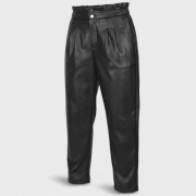 Spodnie dla dziewczynki 128 Zara skórzane 