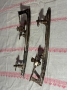 Stare polskie łyżwy regulowane TRÓJKĄT – PRL, vintage