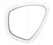 Cressi Focus Szkło optyczne do maski -6,00 1szt