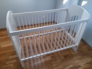 Łóżeczko Dziecięce Klupś Serce biały-popiel