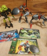 Lego hero factory 6216 ,6201 ,44004