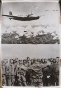 Japoński nalot na Chiny , odprawa pilotów,foto z 1941r !